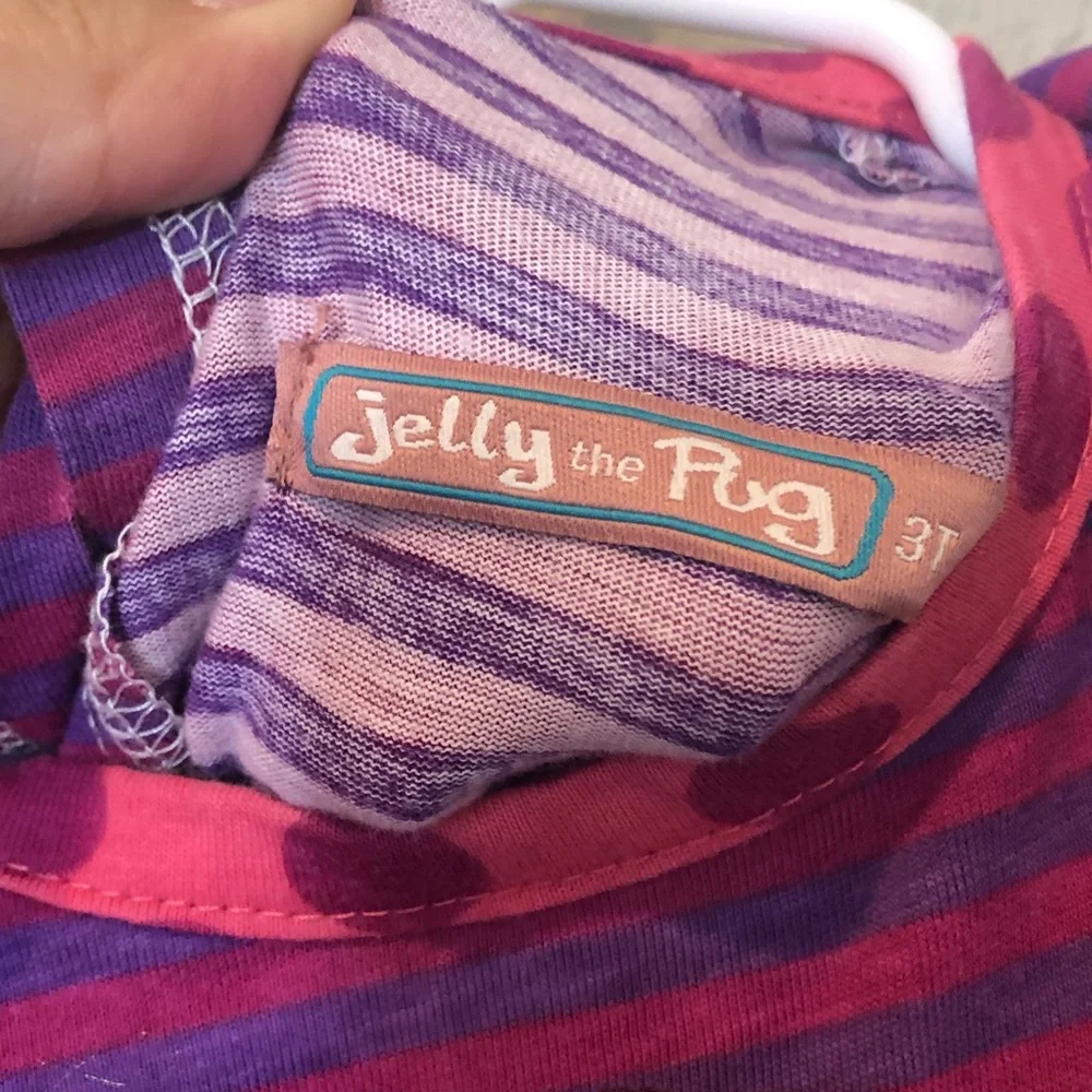 Jelly the‎ Pug Ruffle Tunic